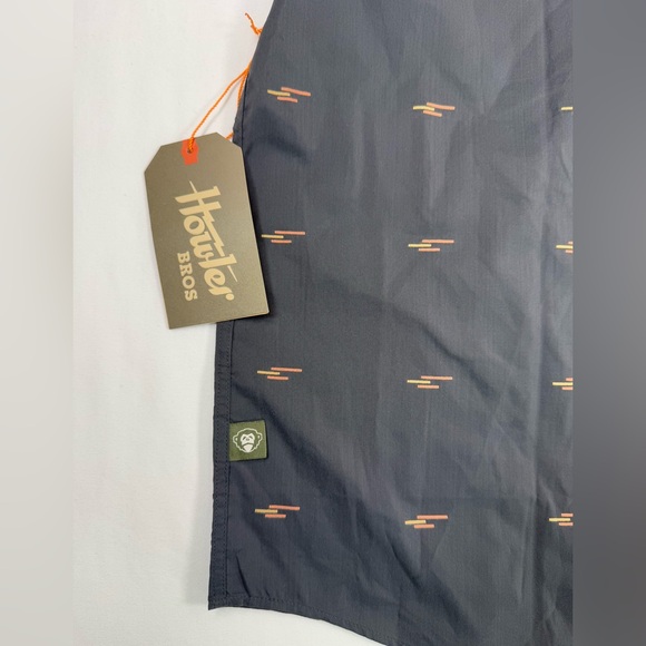 NWT HOWLER BROTHERS Mens Airwave Short Sleeve Short L Telegram Dobby Stretch NEW - Picture 12 of 16